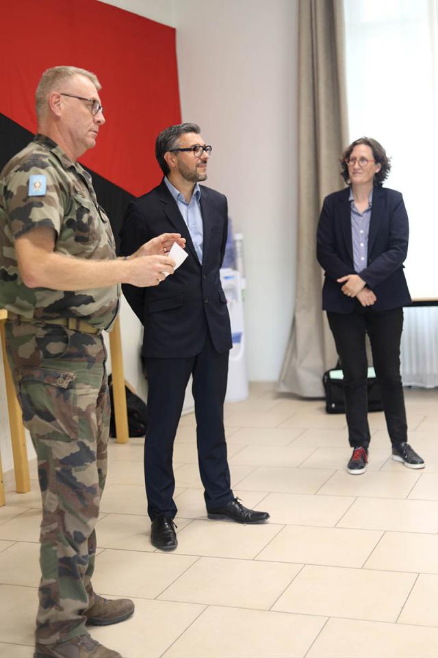 Discours du colonel Foisel